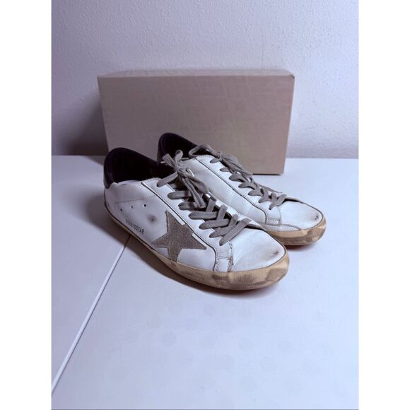  Super-Star Low Top Sneaker   White Blue Size 41 EU/ 8 US Men’s main image 6